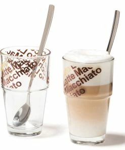 Leonardo Café Latte Glas Solo, 2er Set