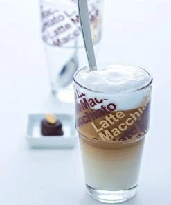 Leonardo Café Latte Glas Solo, 2er Set -WMF-Geschäft 042553 2 K