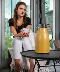 Alfi Isolierkanne Skyline In Spicy Mustard -WMF-Geschäft 1321295100 PR skyline isolierkanne spicy mustard