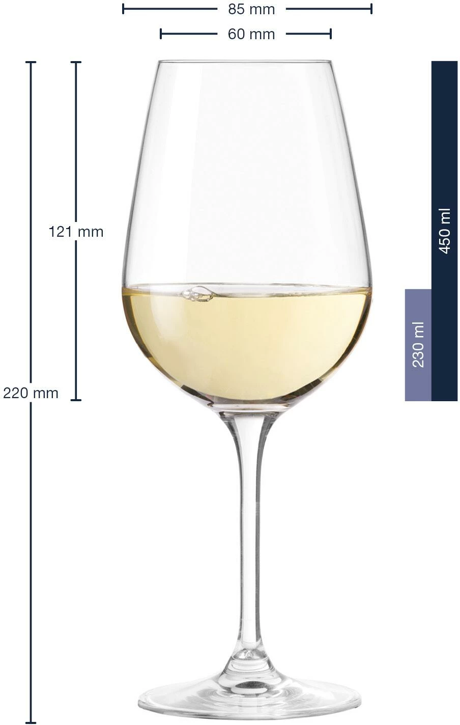 Leonardo Weißweinglas TIVOLI 450 Ml, 6er-Set 6 Leonardo Weißweinglas TIVOLI 450 Ml, 6er-Set – Bild 4