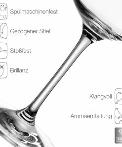 Leonardo Rotweinglas TIVOLI 700 Ml, 6er-Set -WMF-Geschäft 210 020968 2 K