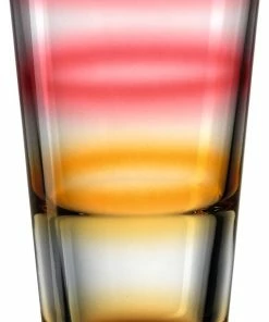 Leonardo Trinkglas EVENT 315 Ml Orange Farbverlauf, 6er-Set