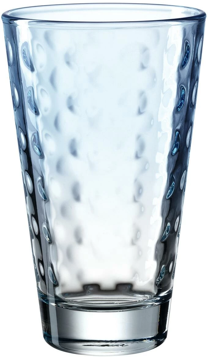 Leonardo Trinkglas OPTIC 300 Ml Hellblau, 6er-Set 3 Leonardo Trinkglas OPTIC 300 Ml Hellblau, 6er-Set