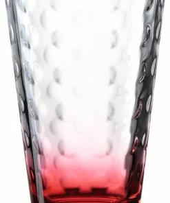 Leonardo Trinkglas OPTIC 300 Ml Rot, 6er-Set