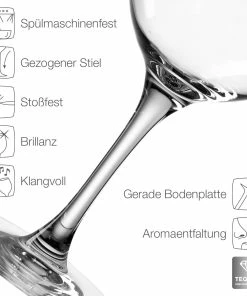 Leonardo Rotweinglas CIAO+, 6er-Set -WMF-Geschäft 210 061449 2 K