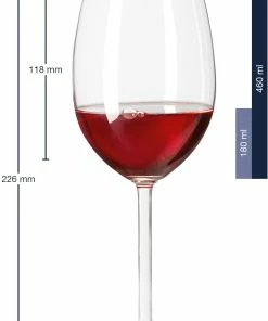 Leonardo Rotweinglas DAILY 460 Ml, 6er-Set -WMF-Geschäft 210 063316 1 K