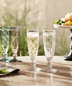 Leonardo Sektglas BRINDISI 140 Ml Anthrazit, 6er-Set -WMF-Geschäft 210 GK Brindisi Sekt 021595 021603 08