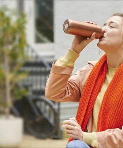 Mepal Thermoflasche Ellipse 500 Ml - Rosé Gold -WMF-Geschäft 212 104171078500 insulated bottle rose gold