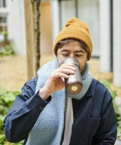 Mepal Thermobecher Ellipse 375 Ml - Titanium -WMF-Geschäft 212 104180040300 insulated mug 375 ml titanium portrait