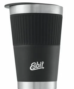 Esbit SCULPTOR Edelstahl Tumbler, Mit Manschette, 550ML, Schwarz