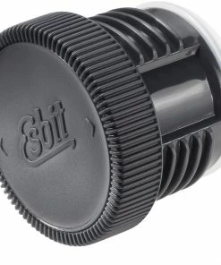 Esbit SCULPTOR Edelstahl Isolierflasche, Mit Manschette,1L, Schwarz -WMF-Geschäft 219 VF1000SC SL BK 3