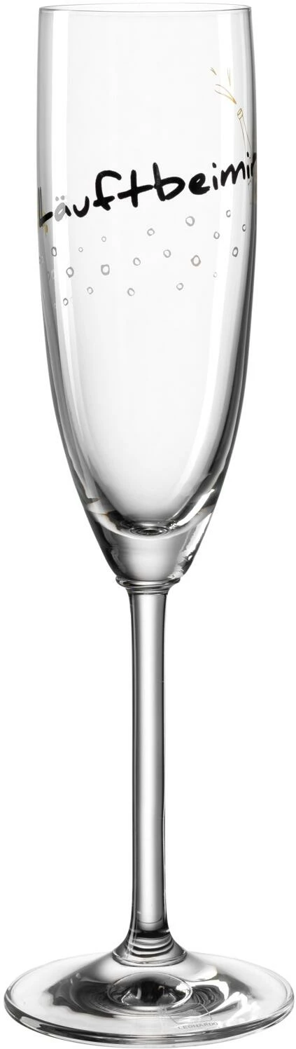 Leonardo Sektglas PRESENTE 200 Ml ′Läuftbeimir′ 3 Leonardo Sektglas PRESENTE 200 Ml ′Läuftbeimir′