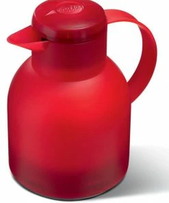 Emsa Isolierkanne Samba Rot, 1,0 L