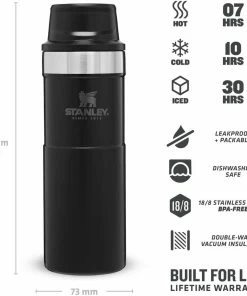 Stanley Becher, 0,47l, Schwarz -WMF-Geschäft 222 667801 web3