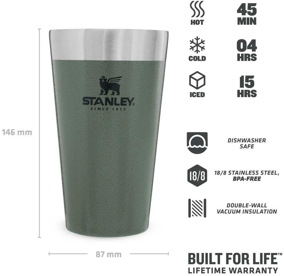 Stanley Adventure Pint 0,47l, Grün 6 Stanley Adventure Pint 0,47l, Grün – Bild 4