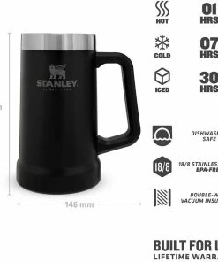 Stanley Adventure Stein 0,70l, Schwarz -WMF-Geschäft 222 669501 web3