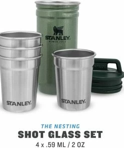 Stanley Edelstahlbecher 4x59ml, Grün -WMF-Geschäft 222 669600 web2