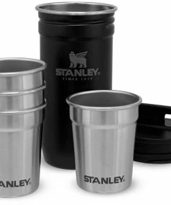 Stanley Edelstahlbecher 4x59ml, Schwarz