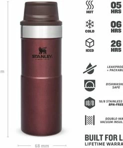 Stanley Becher, 0,35l, Rot 12 Stanley Becher, 0,35l, Rot -WMF-Geschäft 222 674205 web3