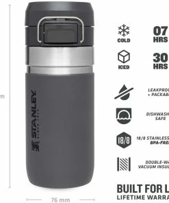 Stanley Becher, 0,47l, Grau -WMF-Geschäft 222 674301 web3