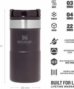 Stanley NEVERLEAK 0,25l, Schwarz -WMF-Geschäft 222 675001 web3