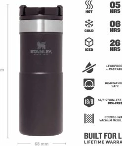 Stanley NEVERLEAK 0,35l, Schwarz -WMF-Geschäft 222 675101 web3