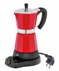 Cilio Espressokocher Classico Elektrisch In Rot