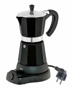 Cilio Espressokocher Classico Elektrisch In Schwarz
