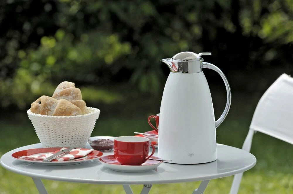 Alfi Isolierkanne Gusto Metall In Polar Weiß 5 Alfi Isolierkanne Gusto Metall In Polar Weiß – Bild 3