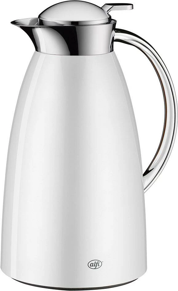 Alfi Isolierkanne Gusto Metall In Polar Weiß 3 Alfi Isolierkanne Gusto Metall In Polar Weiß