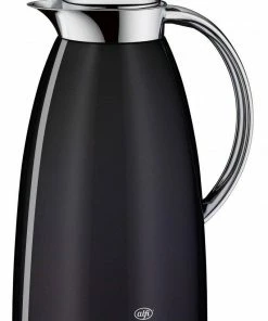 Alfi Isolierkanne Gusto Metall In Midnight Black, 1 Liter