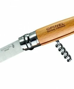 Opinel Messer Mit Korkenzieher, Größe 10, Rostfrei