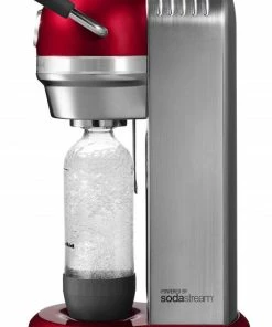 KitchenAid Sodastream ARTISAN In Liebesapfelrot -WMF-Geschäft 5KSS1121CA side wbottleBubble l