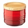 Le Creuset Zuckerdose In Kirschrot -WMF-Geschäft 91051800060099 Poterie Zuckerdose 80 ml Kirschrot neu xl