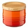 Le Creuset Zuckerdose In Ofenrot -WMF-Geschäft 91051800090099 Poterie Zuckerdose 80 ml Ofenrot neu xl