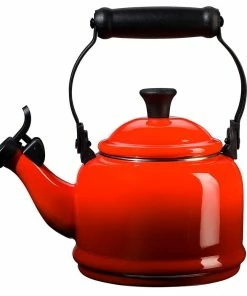 Le Creuset Wasserkessel Demi Kirschrot