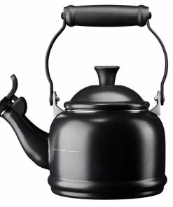 Le Creuset Wasserkessel Demi Schwarz