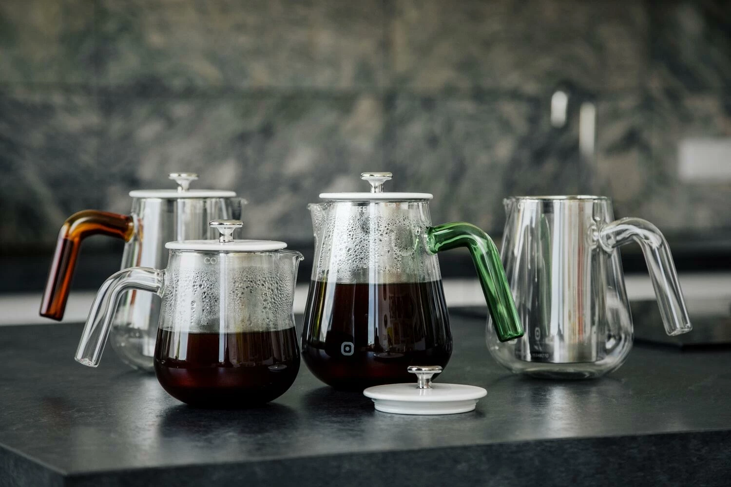 Carl Henkel Kaffeekanne X-TRACT-BREW ARCA, Amber Handle 8 Carl Henkel Kaffeekanne X-TRACT-BREW ARCA, Amber Handle – Bild 6