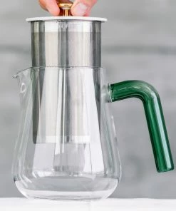 Carl Henkel Kaffeekanne X-TRACT-BREW ARCA, Green Handle -WMF-Geschäft Arca green 2