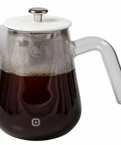 Carl Henkel Kaffeekanne X-TRACT-BREW ARCA, Clear Handle -WMF-Geschäft Arca gross transparet3 1