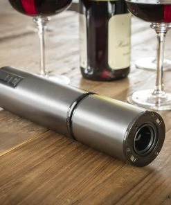 PEUGEOT Elektrischer Korkenzieher Elis Touch Mit Akku, Carbon -WMF-Geschäft ELIS TOUCH Lithium Ion Carbone couche 201043 PEUGEOT SAVEURS