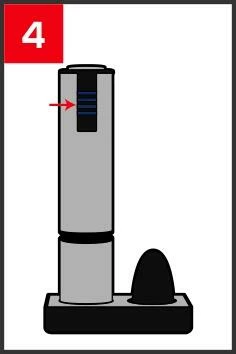 PEUGEOT Elektrischer Korkenzieher Elis Touch Mit Akku, Edelstahl 16 PEUGEOT Elektrischer Korkenzieher Elis Touch Mit Akku, Edelstahl – Bild 14