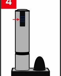 PEUGEOT Elektrischer Korkenzieher Elis Touch Mit Akku, Carbon -WMF-Geschäft ELIS TOUCH TB PACK PICTO 4 2017 12 15 copie