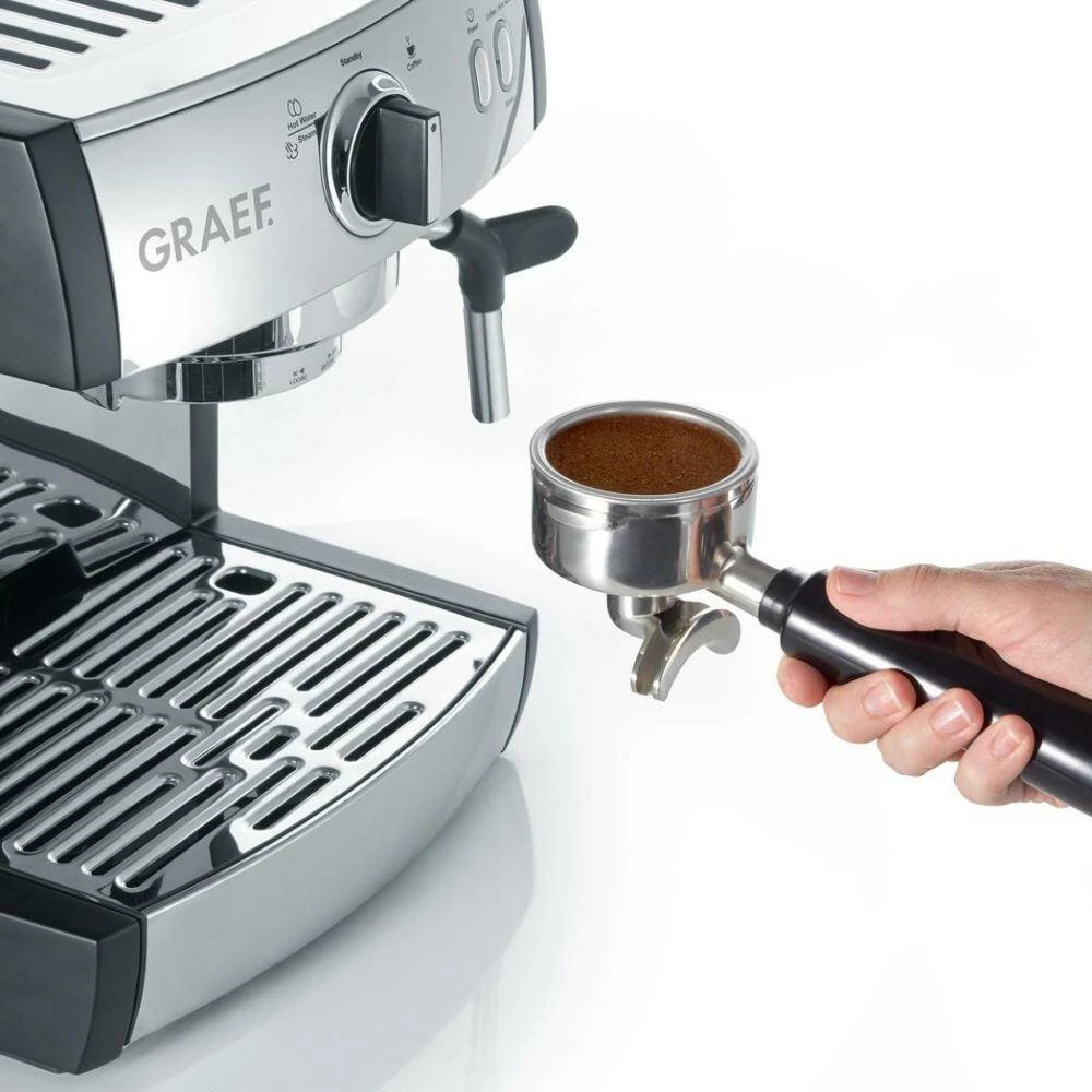 Graef Espressomaschine Pivalla ES 702 Mit Kapsel-Siebträger 7 Graef Espressomaschine Pivalla ES 702 Mit Kapsel-Siebträger – Bild 5