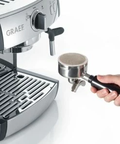 Graef Espressomaschine Pivalla ES 702 Mit Kapsel-Siebträger 25 Graef Espressomaschine Pivalla ES 702 Mit Kapsel-Siebträger -WMF-Geschäft ES702EU01 pivalla Detail Pad neu l