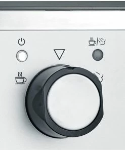 GRAEF Siebträger-Espressomaschine Salita, Silber -WMF-Geschäft Graef Siebtraeger Espressomaschine salita ES400 Drehregler fu r einfache Bedienung