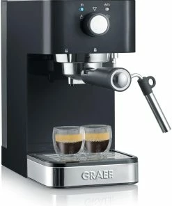 GRAEF Siebträger-Espressomaschine Salita, Schwarz