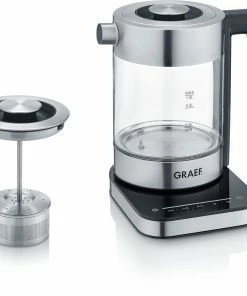 Graef Glaswasserkocher WK350 Mit Temperatureinstellung & Teesieb