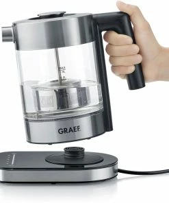 Graef Glaswasserkocher WK350 Mit Temperatureinstellung & Teesieb -WMF-Geschäft Graef WK350 Zentralkontakt
