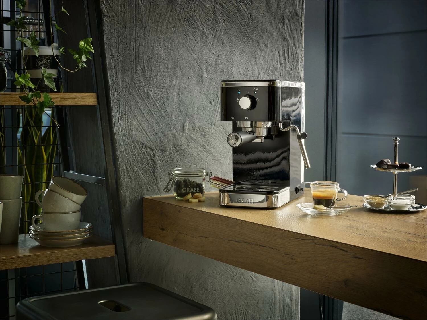 GRAEF Siebträger-Espressomaschine Salita, Schwarz 10 GRAEF Siebträger-Espressomaschine Salita, Schwarz – Bild 8